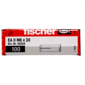 Fischer EA II M6 enkurs 100 gab. 30 mm