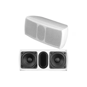 Full range loudspeaker Omnitronic 11036907 balta Wired 15 W