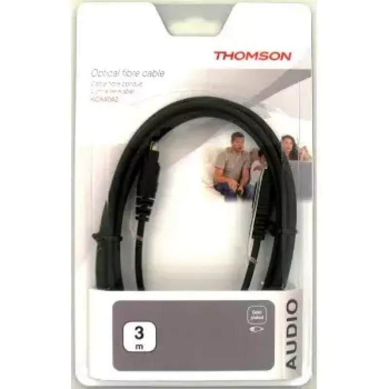 Audio kabelis Thomson 00132137 3 m TOSLINK melns