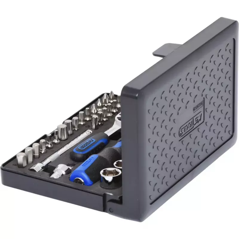 Uzgriežņu atslēgu komplekts KS Tools 918.0640 1/4 collu piedziņa 40 galvas