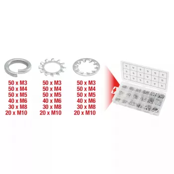regulējamo paplāksņu komplekts KS Tools 970.0240