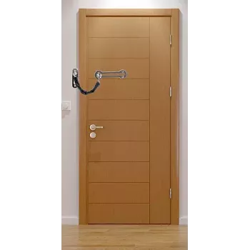 Olympia TK10 durvju ķēde, sudraba