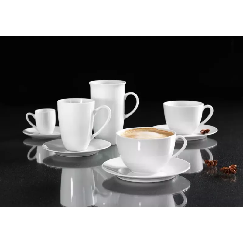 Cup Single Snap by R&B BIANCO balta Cappuccino 0.3L
