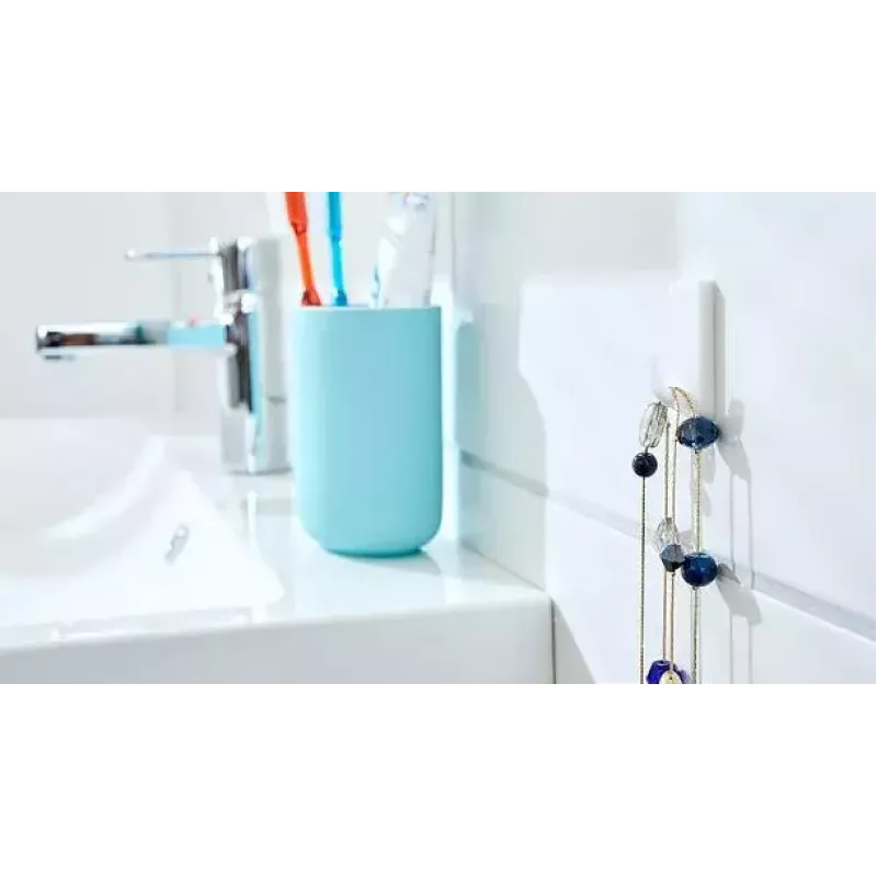 Dvieļu āķis TESA 57072-00000 Iekštelpām Balts 3 gab.
