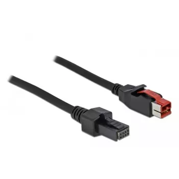 Powered USB kabelis DeLOCK 85950 24 V uz 2 x 4 pin vīrišķais 1 m