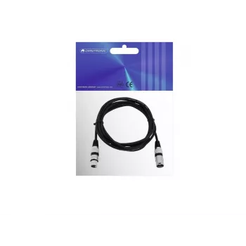Audio kabelis XLR 3-pin Omnitronic 3022047N 3 m Melns