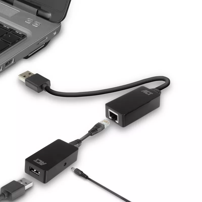 ACT USB paplašinātāja komplekts pa UTP, līdz 50 metriem