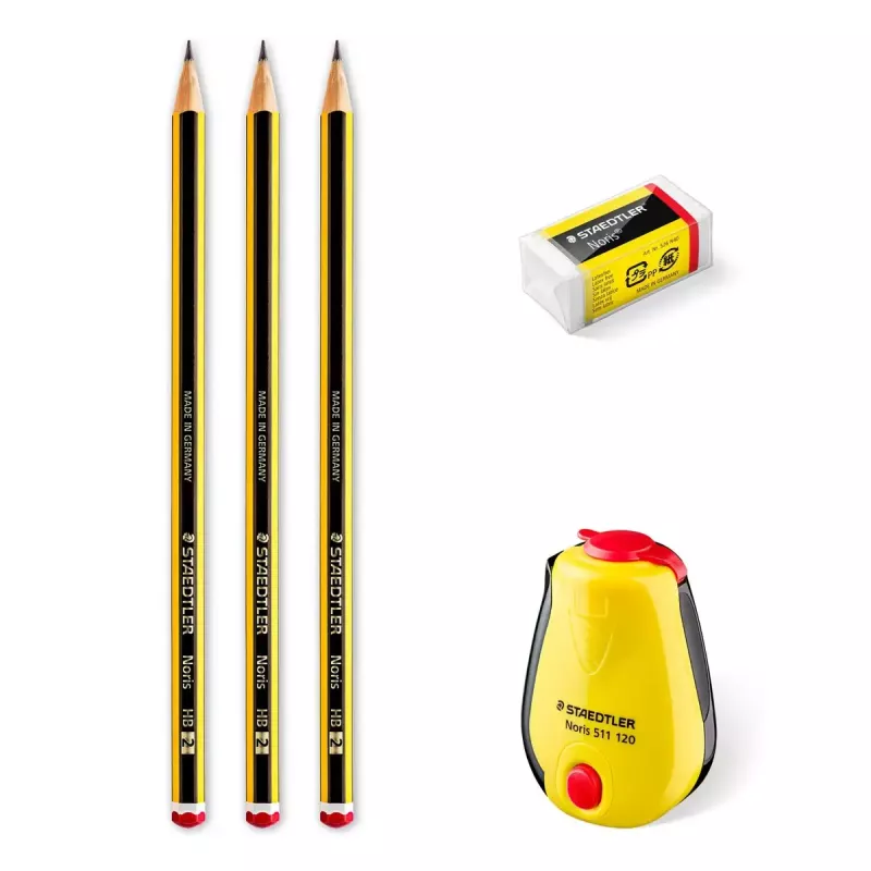 Grafīta zīmuļi Staedtler 120 SBK3P2 HB 3 gab.