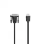 Hama 00200716 DVI kabelis 3 m DVI-D HDMI A tipa (Standarta) Melns