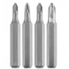 Skrūvgriežu uzgaļu komplekts KWB 128140 — 4 gabali, Pozidriv PZ0 & PZ1, 28 mm