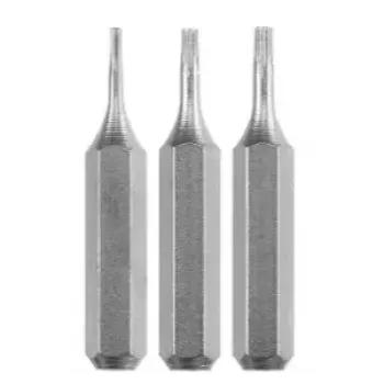 Skrūvgrieža uzgaļu komplekts KWB 128840 — 3 gab., Torx (zvaigznītes) uzgaļi, 28 mm garums