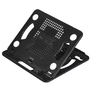 Klēpjdatora statīvs Hama Rotation 39.1 cm 360° grozāms leņķis melns