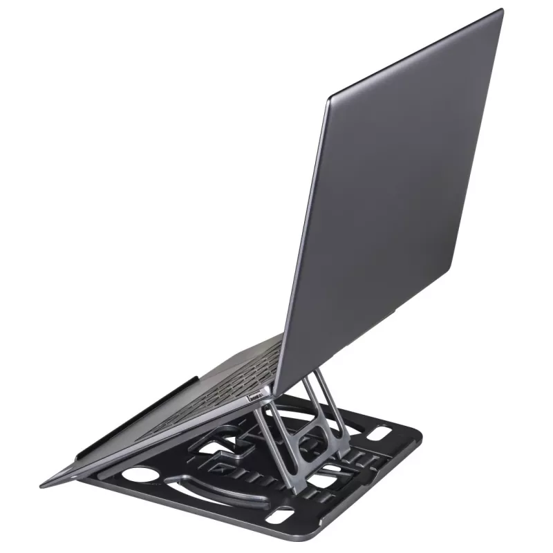 Klēpjdatora statīvs Hama Rotation 39.1 cm 360° grozāms leņķis melns