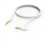 Hama 00201529 audio kabelis 1 m 3,5 mm balts