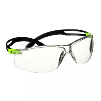 3M SF501SGAF-GRN-EU aizsargbrilles Polikarbonāts (PC) Melna, Zaļa