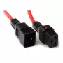 ACT strāvas vads C19 IEC Lock C20 sarkans 2 m 16 A 230 V