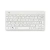 R-Go Tools Ergonomiskā tastatūra R-Go Compact Break, kompakta tastatūra ar pārtraukuma programmatūru, QWERTY (UK), Bluetooth, balta