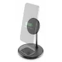 Cellularline Mag Duo Wireless Charger 2-in-1 bezvadu uzlādes turētājs Apple ierīcēm