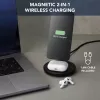 Cellularline Mag Duo Wireless Charger 2-in-1 bezvadu uzlādes turētājs Apple ierīcēm