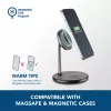 Cellularline Mag Duo Wireless Charger 2-in-1 bezvadu uzlādes turētājs Apple ierīcēm