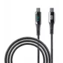 Cellularline Display kabelis USB-C kabelis ar integrētu LCD displeju