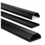 Hama 00220987 kabeļu organizators Universāls Kabeļu kanāls Melns 1 gab.
