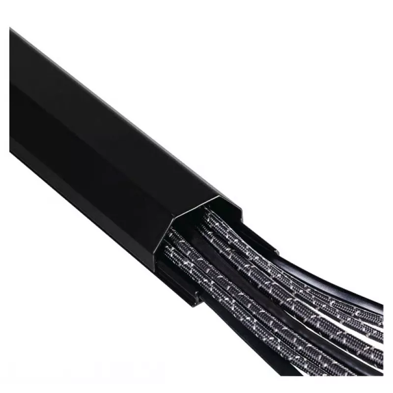 Hama 00220987 kabeļu organizators Universāls Kabeļu kanāls Melns 1 gab.