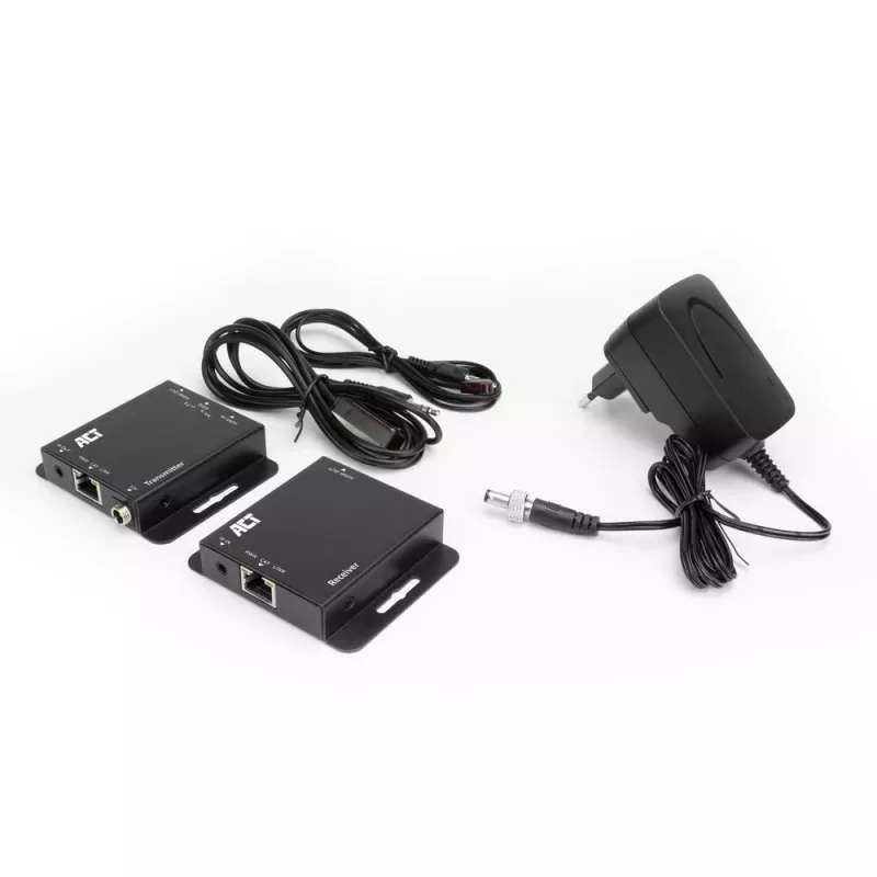 ACT 4K HDMI 1.4 pagarinātāja komplekts, izmantojot CAT6 UTP, ar IR atbalstu, 40 metri