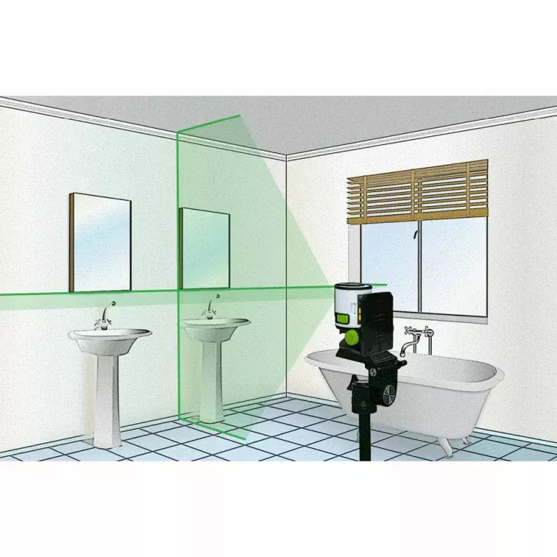 Lāzera nivelieris Laserliner 081.081E 40m pašizlīdzinošs precizitāte 0.5mm/m