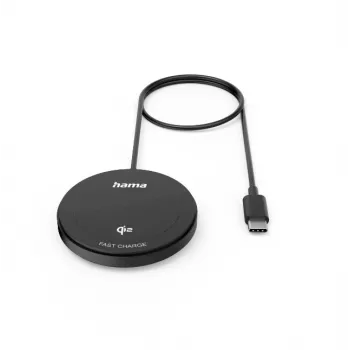 Hama 00201725 mobilās ierīces lādētājs Melns Ātrā uzlāde
