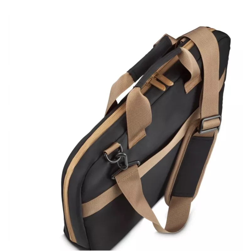 Hama 00222053 portatīvā datora soma 41,1 cm (16,2 collas) ratiņsoma Bēša, Melna
