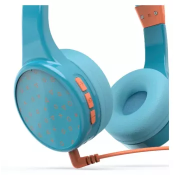 Hama Teens Guard II Headset Wireless Head-band Calls/Music USB Type-C Bluetooth Blue, oranža