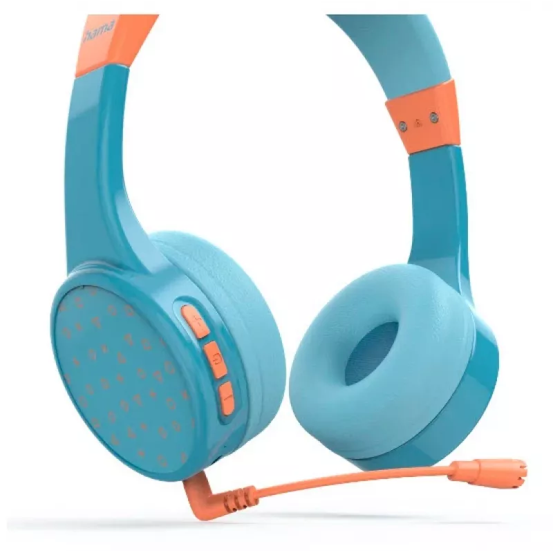 Hama Teens Guard II Headset Wireless Head-band Calls/Music USB Type-C Bluetooth Blue, oranža