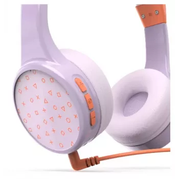 Hama Teens Guard II Headset Wireless Head-band Calls/Music USB Type-C Bluetooth oranža, violeta