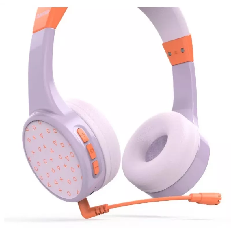 Hama Teens Guard II Headset Wireless Head-band Calls/Music USB Type-C Bluetooth oranža, violeta