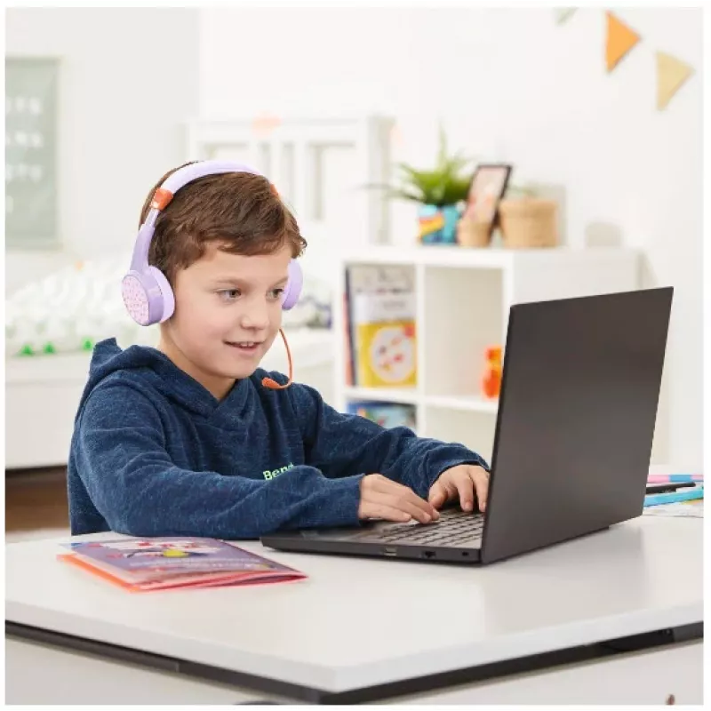 Hama Teens Guard II Headset Wireless Head-band Calls/Music USB Type-C Bluetooth oranža, violeta