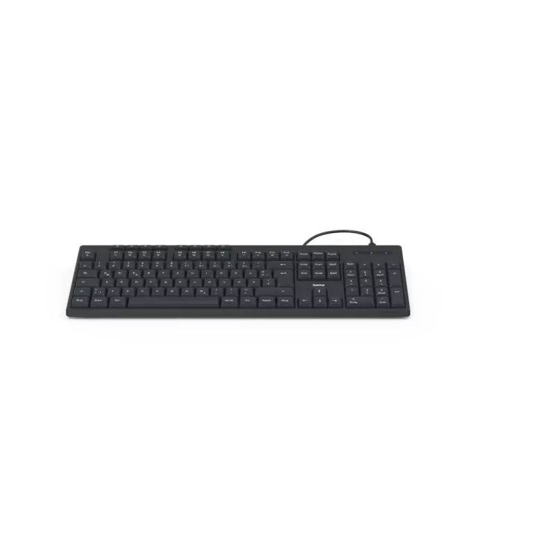 Hama CK-200 klaviatūra Mājai/Birojam USB QWERTZ vācu Melna