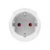 Hama 00223483 strāvas kontaktligzdas adapteris G tipa (UK) uz F tipa, balts
