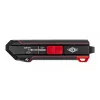 Utility knife WEDO 78 822 Melns Red Snap-off blade 50mm 175mm