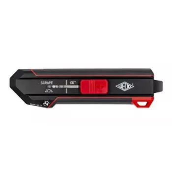 Utility knife WEDO 78 822 Melns Red Snap-off blade 50mm 175mm
