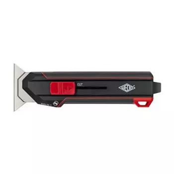 Utility knife WEDO 78 822 Melns Red Snap-off blade 50mm 175mm