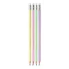 Zīmuļu komplekts TEKA BIC Evolution HB, sešstūraini koka zīmuļi, iepakojumā 12, dažādu krāsu sortimentā