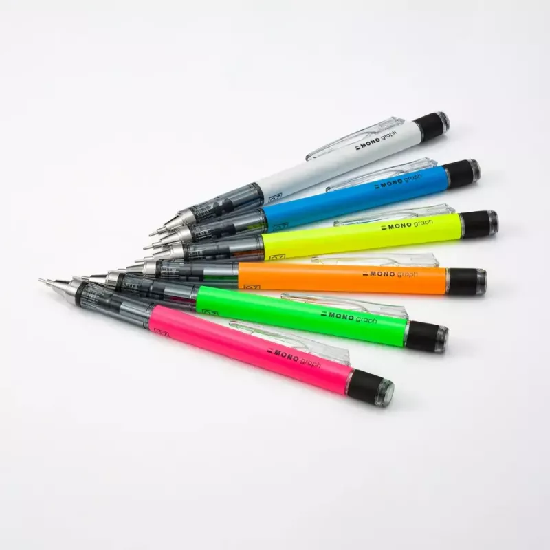 Mehāniskais zīmulis Tombow MONO graph 0.7 mm Balts
