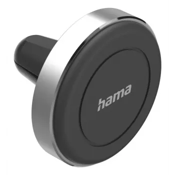 Hama Magnet pasīvais turētājs mobilajam tālrunim/viedtālrunim, melns/sudraba
