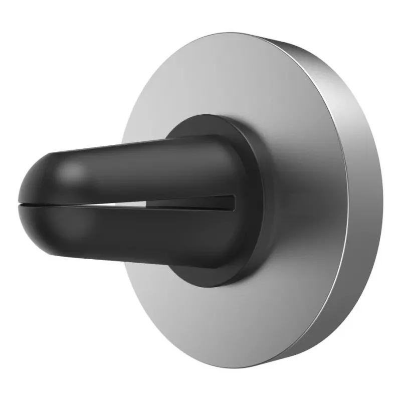 Hama Magnet pasīvais turētājs mobilajam tālrunim/viedtālrunim, melns/sudraba