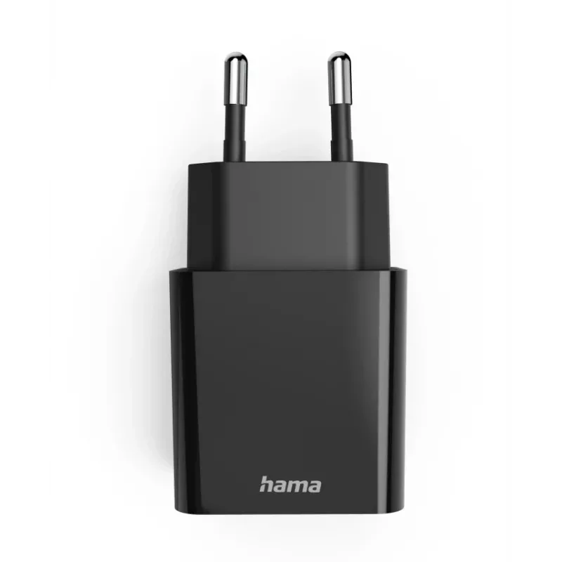 Hama 00201959 mobilo ierīču lādētājs Austiņas, ārējais akumulators, viedtālrunis, planšetdators Melns Maiņstrāva Ātrā uzlāde Iekštelpām