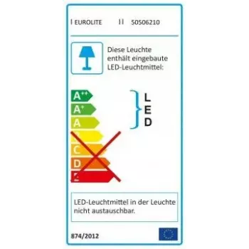Universāla lentes gaismeklis Eurolite 50506210 LED 9000 mm Balts 324 spuldzes