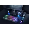 Gaming tastatūra Trust GXT 856 Torac USB QWERTZ vācu melns RGB LED