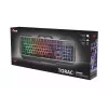 Gaming tastatūra Trust GXT 856 Torac USB QWERTZ vācu melns RGB LED