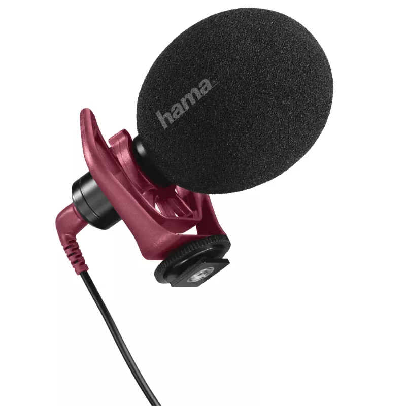 Mobilā tālruņa mikrofons Hama RMN Uni melns - -32 dB jutība 20-20000 Hz